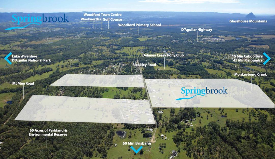 Springbrook Estate Acreage House & Land Packages, Land for Sale